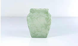 Chickadee vase