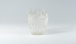 screech owls vase